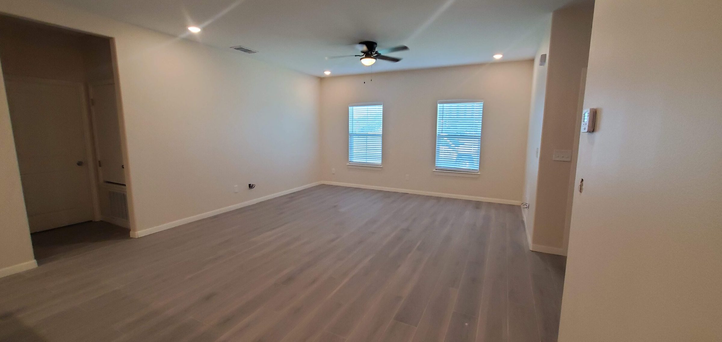 Rental unit living area