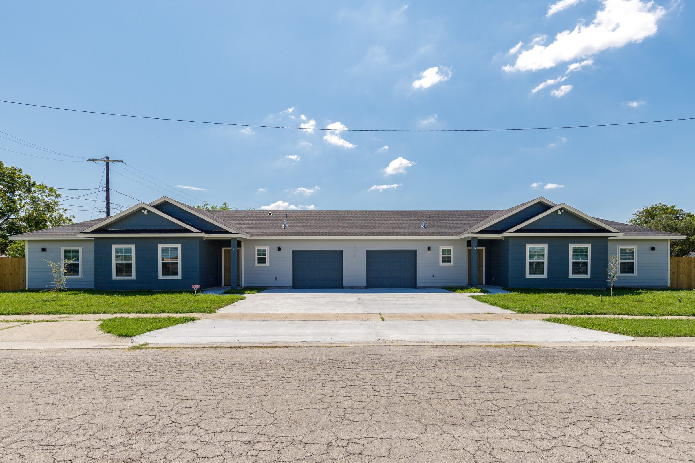Duplex rental units, Corpus Christi